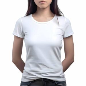 XENOVAURBAN Women's Plain Regular fit Round Neck T-Shirt